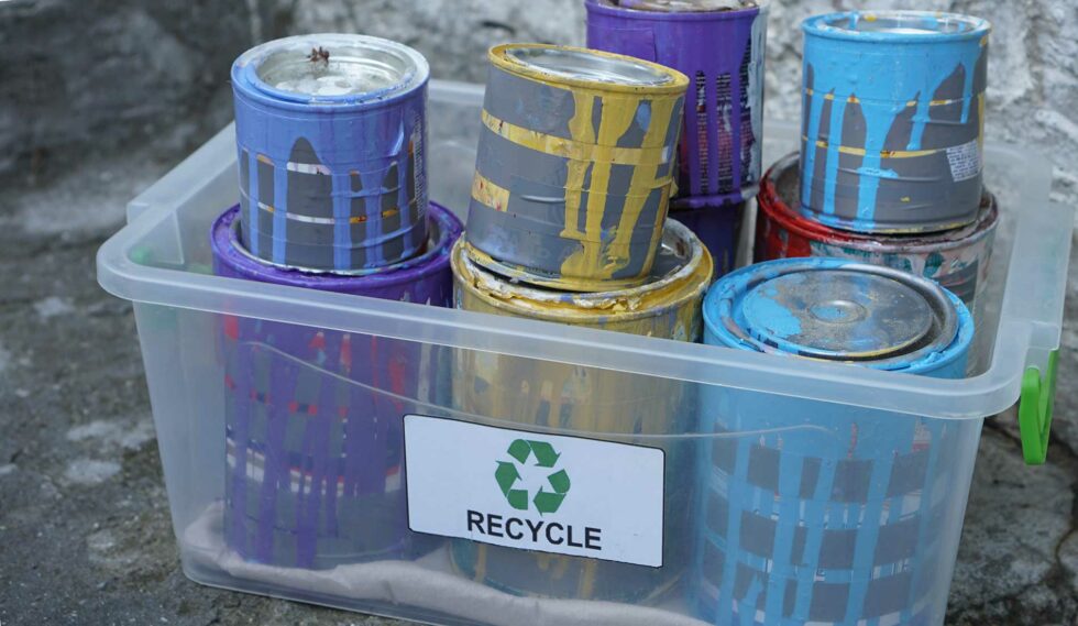 Why And How To Recycle Your Paint Kelowna Recycling   High Quality Paint Is Recycled Differently Depending On Its Type 980x569 